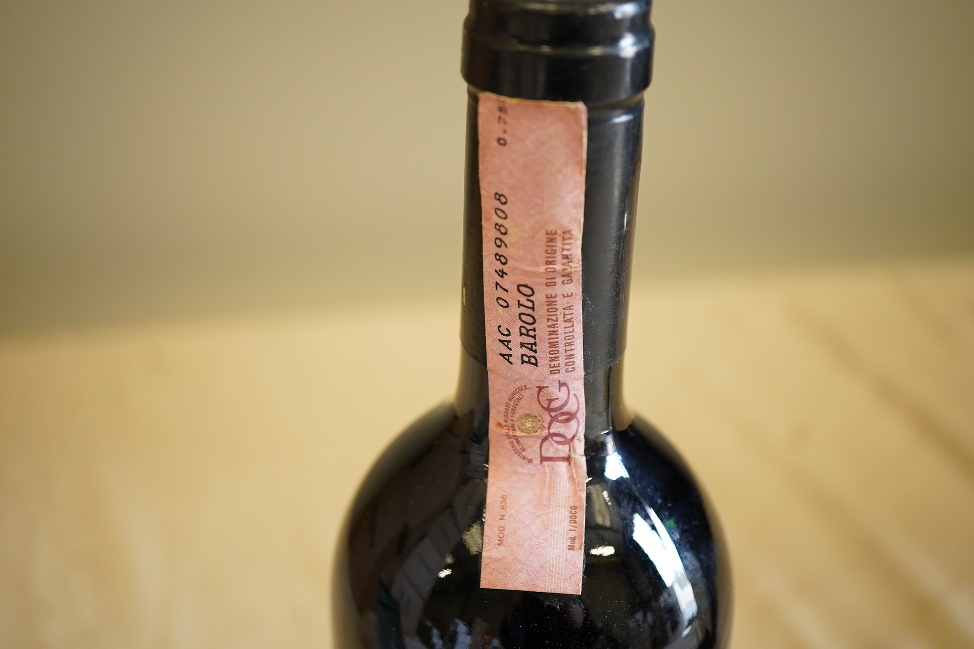 Gaja, Barolo Sperss, Langhe, 1990